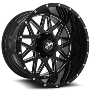 XF Off-Road – XF-211 – Black – 20″x9″ 0mm – All weather Wheels – XF-2112090816511700GBML
